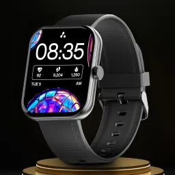 Ambrane Wise Eon Max with 2.01'' Lucid display, BT Calling, with customisable watch face Smartwatch-24