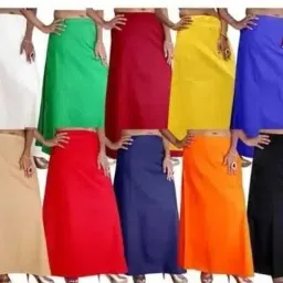 Maa vaishno collection Petticoat for women [3PCs of Combo] Pure Cotton Petticoat-image-8
