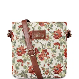 THE CLOWNFISH Floral Printed Sling Bag-35