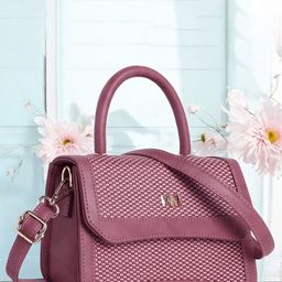 WOMEN MARKS Women Textured Satchel Bag-image-74