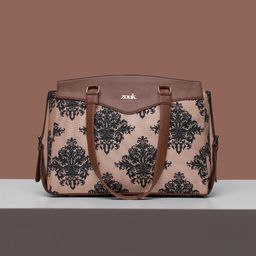 ZOUK Mughal Ethnic Motifs Printed Structured Shoulder Bag-image-79