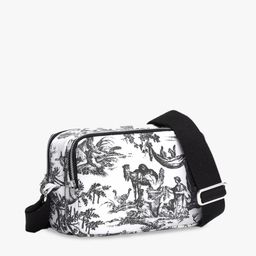 EcoRight Blue Printed Structured Sling Bag image 2