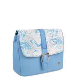 Metro Abstract Printed Structured Sling Bag image 2