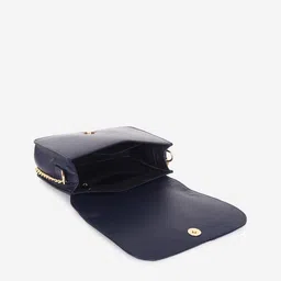 Black Spade Structured Sling Bag image 3