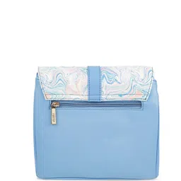 Metro Abstract Printed Structured Sling Bag image 3