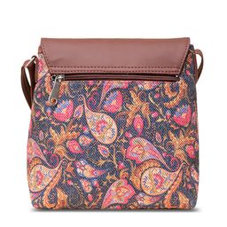 ZOUK Ethnic Motifs Printed Structured Sling Bag image 5