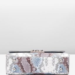 Lino Perros Snake Skin Textured Structured Sling Bag image 4