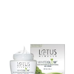 Lotus Herbals Sustainable Whiteglow Skin Whitening  Brightening SPF 25++ Gel Creme 60g-16