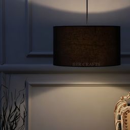 BTR CRAFTS Black Contemporary Spherical Ceiling Lamp-40