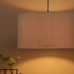 BTR CRAFTS Khaki Spherical Ceiling Lamp-image-9