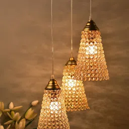 Homesake Gold-Toned Textured Contemporary Cluster Light-image-22
