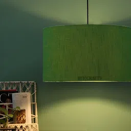 BTR CRAFTS Green Spherical Ceiling Lamp-image-85