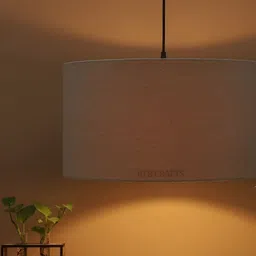 BTR CRAFTS Beige Spherical Ceiling Lamp-image-52