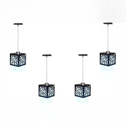 Areezo Black & White 4 Pieces Ceiling Lamps-image-80