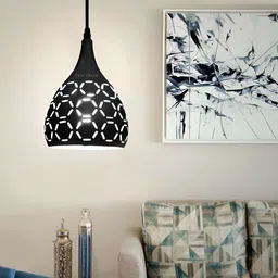Lyse Decor Black Aluminium Ceiling Lamp-image-19