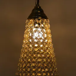 Homesake Gold-Toned Textured Hanging Light-image-47