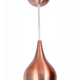 Areezo Gold-Toned Bell Metal Ceiling Lamp-image-46