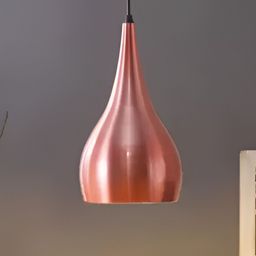 Areezo Copper Toned Metal Ceiling Lamp-image-100