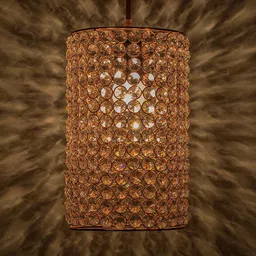 Homesake Copper-Toned Textured Handcrafted Hanging Light-30