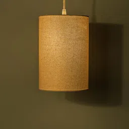 Homesake Beige Hanging Pendant Light With Fixture-picture-49