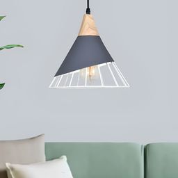 Homesake Grey & White Traditional Ceiling Lamp-39