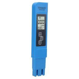 Digital LCD TDS & EC For Accurate Water Testing Meter For Water Quality Monitoring Conductivity Tester (Blue)Digital LCD TDS & EC For Accurate Water Testing Meter For Water Quality Monitoring Conductivity Tester (Blue) image 1