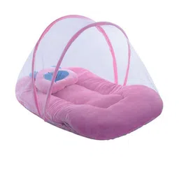 Bajo's Infants Pink Velvet Mosquito Net Bedding-picture-56