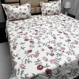 Pure Decor Unisex White Bedding Set-3