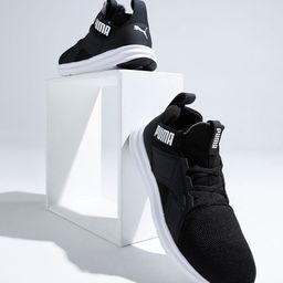 Puma Men Black & White Enzo Sport IMEVA Running Shoes-14