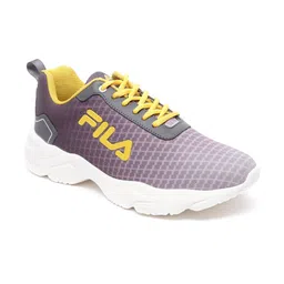 FILA Men JOHN Grey Mesh Running Shoes-57