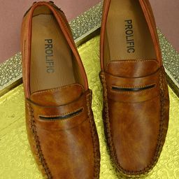 Prolific Men Tan Driving Shoes-image-44