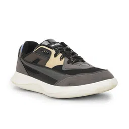 Liberty Men Black Running Shoes-38