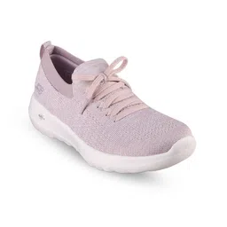 Skechers Go Walk Joy - Abbie Women Self Design Lace Ups Round Toe Walking Shoes-0