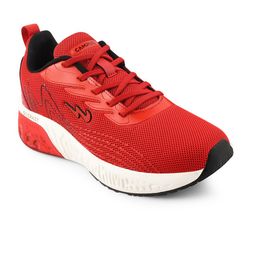 Campus Unisex Kids Red Mesh Running Shoes-image-78