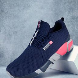 Campus Women Navy Blue Mesh Running Shoes-picture-20