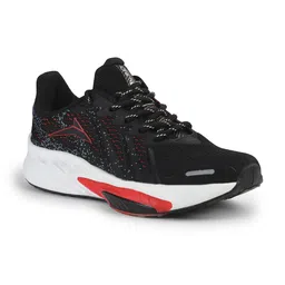 JQR Men GAME Black Mesh Running Shoes-15