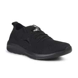 JQR Men MOJ-403 Black Lace Up Mesh Running Sports Shoes-13
