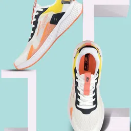 JQR Men BLAST White Mesh Running Shoes-image-36