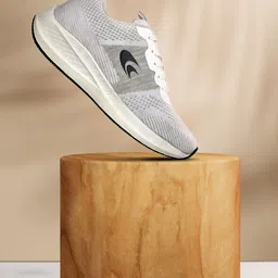 Allen Cooper Men White Mesh Running Shoes-picture-47