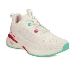 Campus Women Off White Mesh Running Shoes-image-20