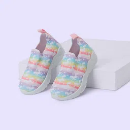 Pantaloons Junior Girls Textile Running Sports Shoes-28