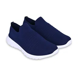 TPENT Men Textured Slip-On Sneakers-17