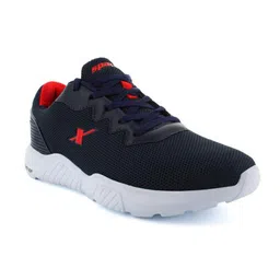 Sparx Men Navy Blue Mesh Running Non-Marking Shoes-picture-25