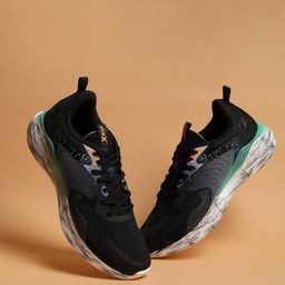 Xtep Men Black Textile Running Non-Marking Shoes-picture-57
