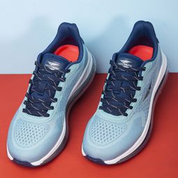 Red Tape Women Blue Mesh Walking Shoes-image-92