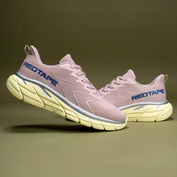 Red Tape Women Pink Mesh Walking Shoes-picture-26