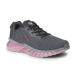 JQR Men UPDATE Grey Mesh Running Shoes image 3