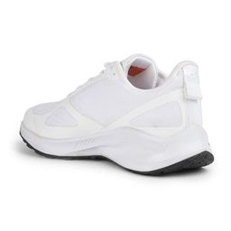 JQR Men GLOBAL White Mesh High-Top Running Shoes image 2