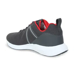 OFF LIMITS Men Grey & Red Mesh Running Shoes image 5