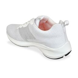 Allen Cooper Men White Mesh Running Shoes image 4